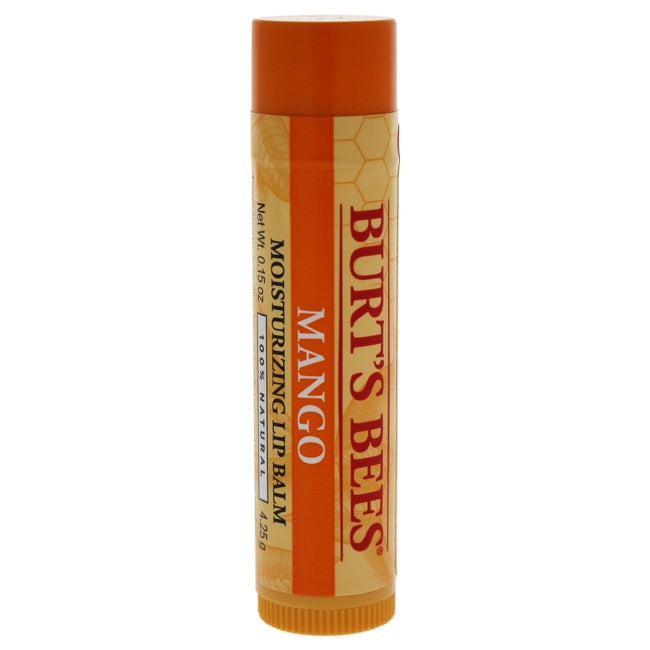 Burts Bees Mango Moisturizing Lip Balm by Burts Bees for Unisex - 0.15 oz Lip Balm Image 1