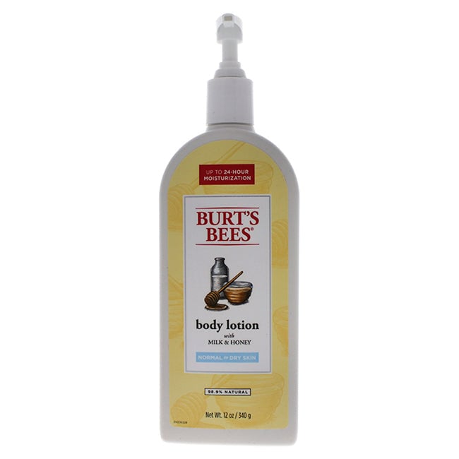 Burts Bees Milk and Honey Body Lotion by Burts Bees for Unisex - 12 oz Body Lotion Image 1