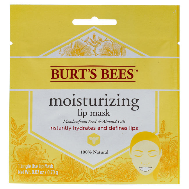 Burts Bees Moisturizing Lip Mask by Burts Bees for Women - 0.02 oz Lip Mask Image 1