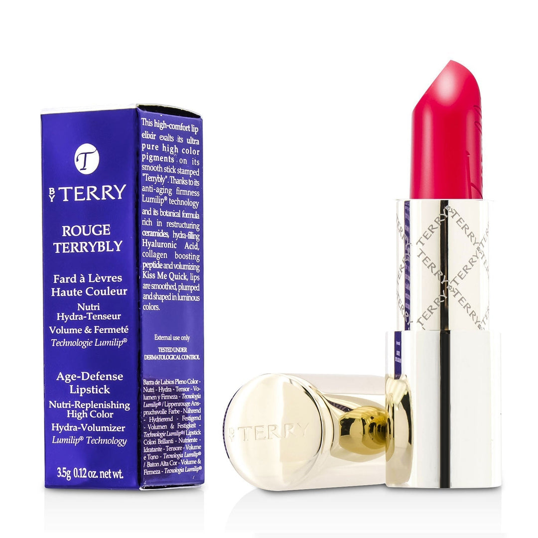 By Terry Rouge Terrybly Age Defense Lipstick - 302 Hot Cranberry 3.5g/0.12oz Image 1