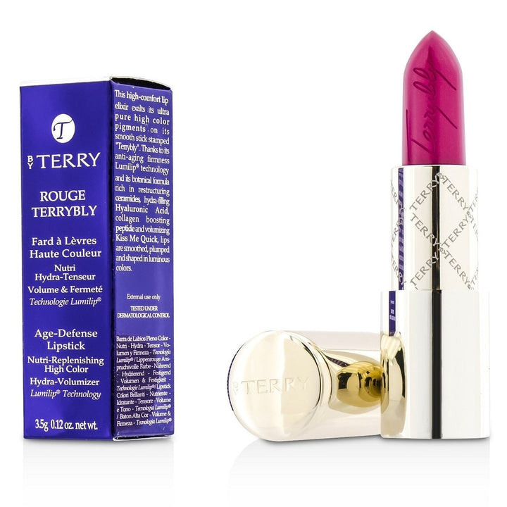 By Terry Rouge Terrybly Age Defense Lipstick - 302 Hot Cranberry 3.5g/0.12oz Image 1