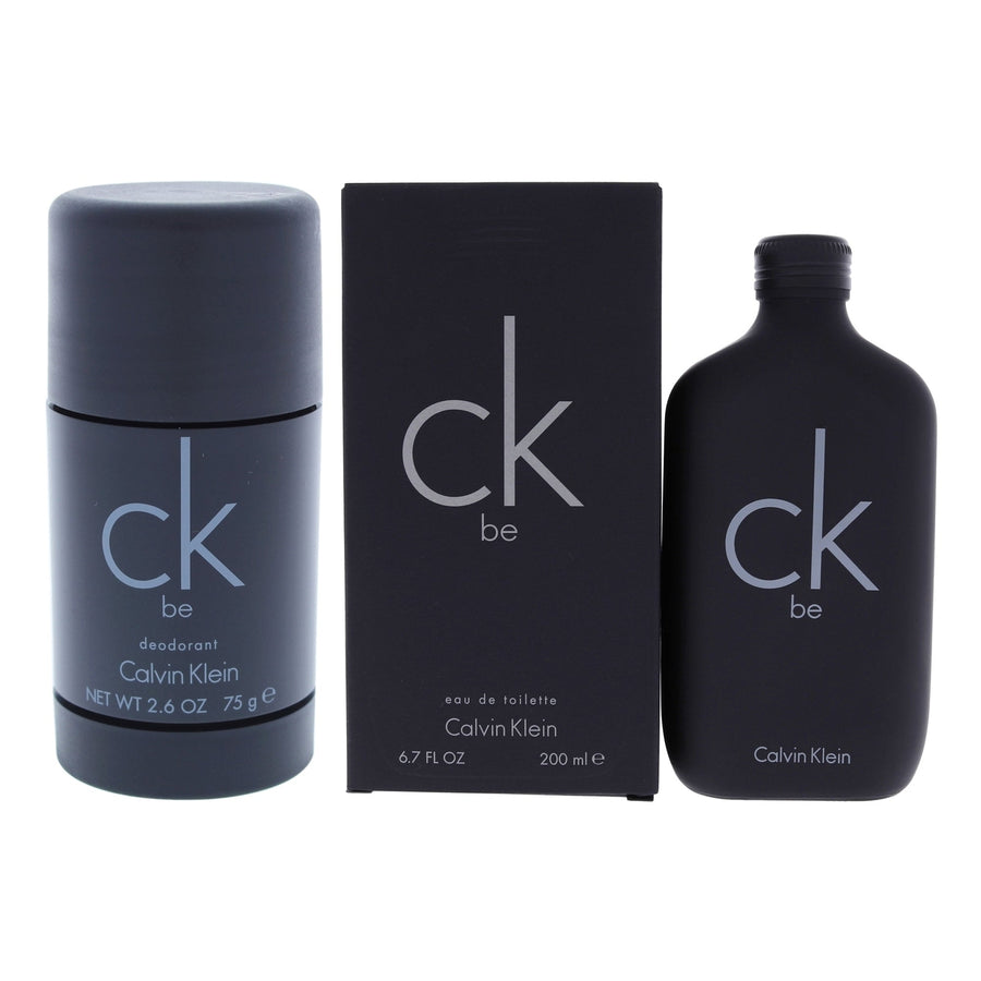 Calvin Klein CK Be Kit by Calvin Klein for Unisex - 2 Pc Kit 6.7oz EDT Spray 2.6oz Deodorant Stick Image 1