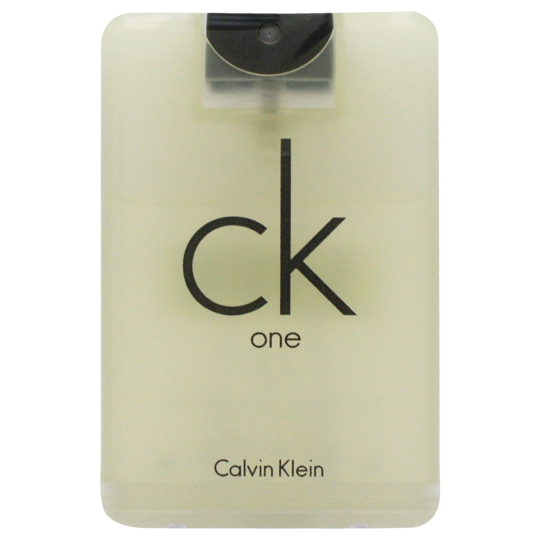 Calvin Klein CK One by Calvin Klein for Men - 20 ml EDT Spray (Mini) Image 1