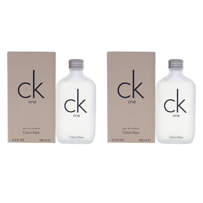 Calvin Klein CK One by Calvin Klein for Unisex - 3.4 oz EDT Spray - Pack of 2 Image 1