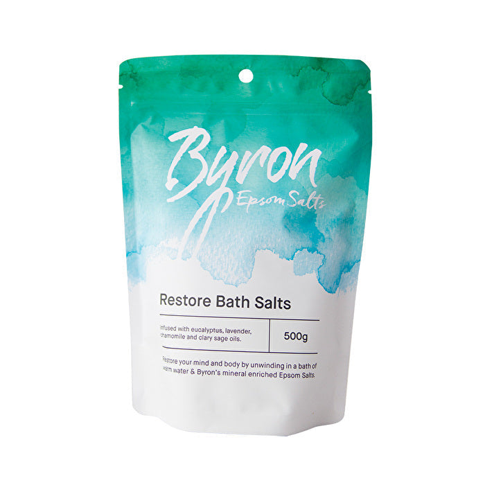 Byron (bath) Byron Epsom Salts Restore Bath Salts 500g Image 1