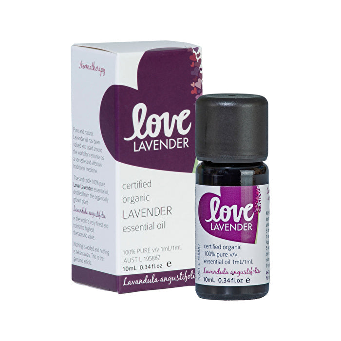 Byron Bay Love Oils Free Spirit Love Lavender Certified Organic 100% Pure Lavender Essential Oil 10ml Image 1