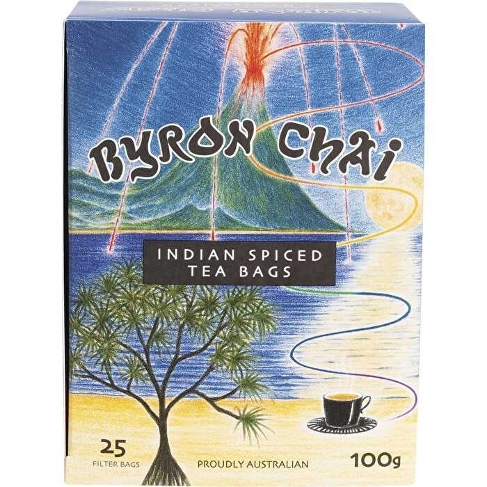 Byron Chai Indian Spiced Tea Bags 25pk Image 1