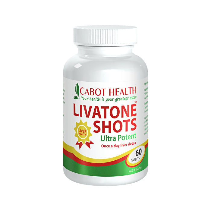 Cabot Health LivaTone Shots 60t Image 1