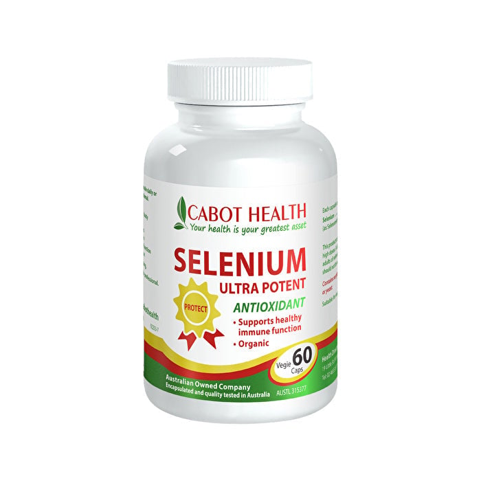 Cabot Health Selenium Ultra Potent 150mcg 60c Image 1