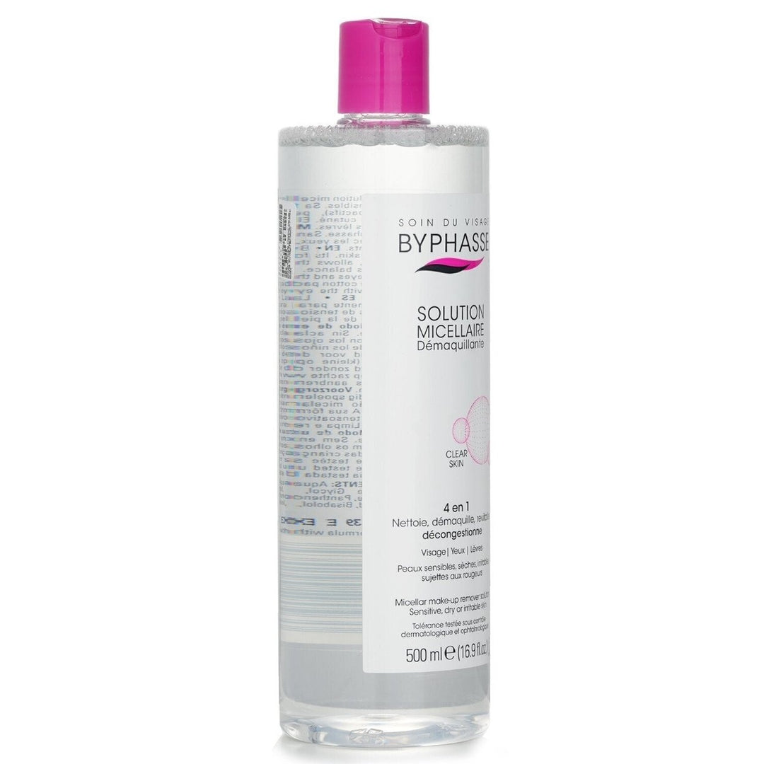 BYPHASSE Vegan Micellar Mu Remover Solution 500ml Image 2