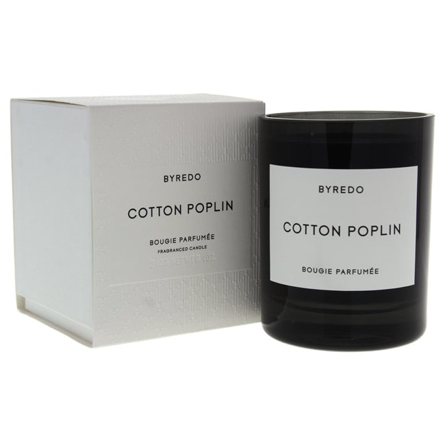 Byredo Cotton Poplin Scented Candle by Byredo for Unisex - 8.4 oz Candle Image 1