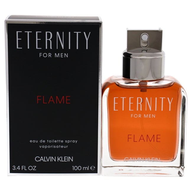 Calvin Klein Eternity Flame by Calvin Klein for Men - 3.4 oz EDT Spray Image 1