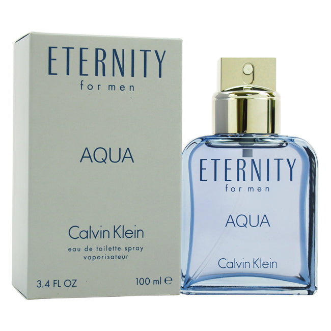 Calvin Klein Eternity Aqua by Calvin Klein for Men - 3.4 oz EDT Spray Image 1