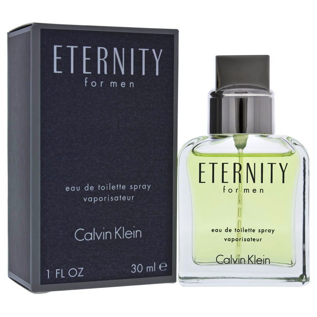 Calvin Klein Eternity by Calvin Klein for Men - 1 oz EDT Spray Image 1