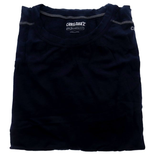 Cariloha Bamboo Athletic Crew T-Shirt - Navy by Cariloha for Men - 1 Pc T-Shirt (2XL) Image 1