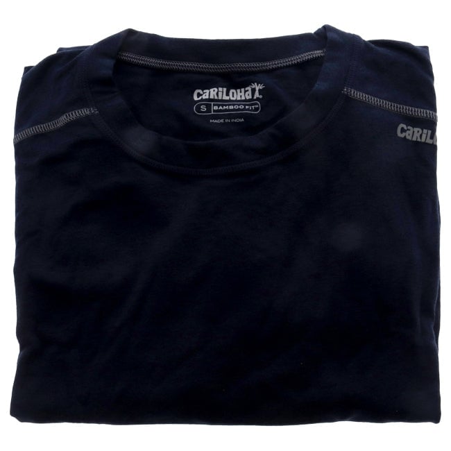 Cariloha Bamboo Athletic Crew T-Shirt - Navy by Cariloha for Men - 1 Pc T-Shirt (S) Image 1