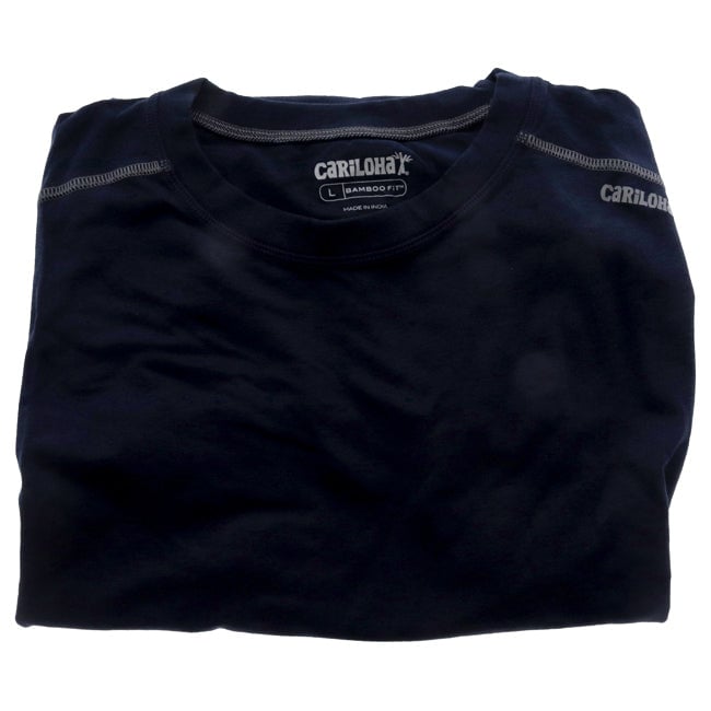 Cariloha Bamboo Athletic Crew T-Shirt - Navy by Cariloha for Men - 1 Pc T-Shirt (L) Image 1