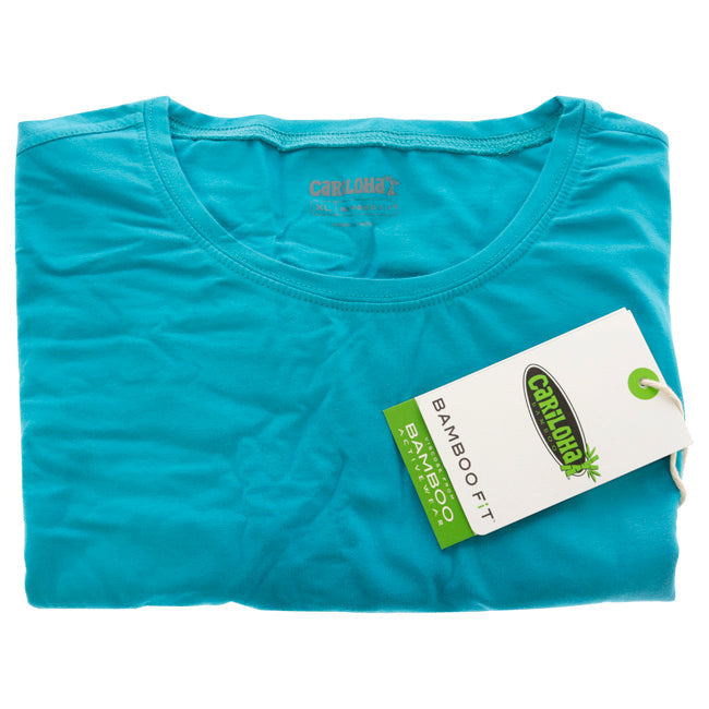 Cariloha Bamboo Athletic Crew T-Shirt - Teal by Cariloha for Women - 1 Pc T-Shirt (XL) Image 1