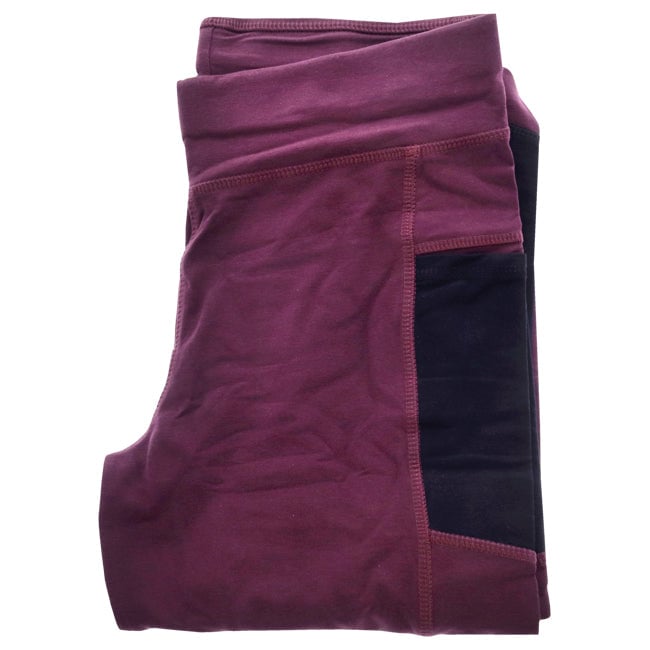 Cariloha Bamboo Athletic Legging - Merlot by Cariloha for Women - 1 Pc Legging (S) Image 1