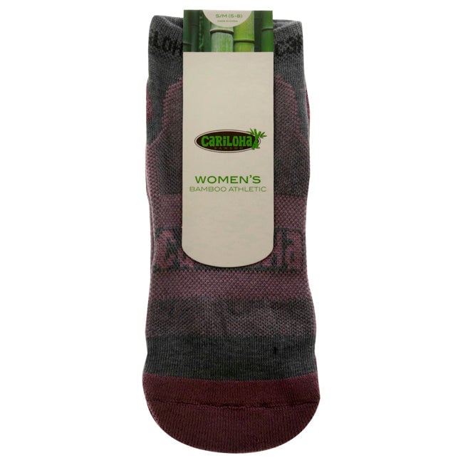 Cariloha Bamboo Athletic Socks - Rosewater by Cariloha for Women - 1 Pair Socks (S/M) Image 1