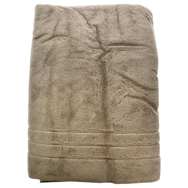 Cariloha Bamboo Bath Sheet - Stone by Cariloha for Unisex - 1 Pc Towel Image 1