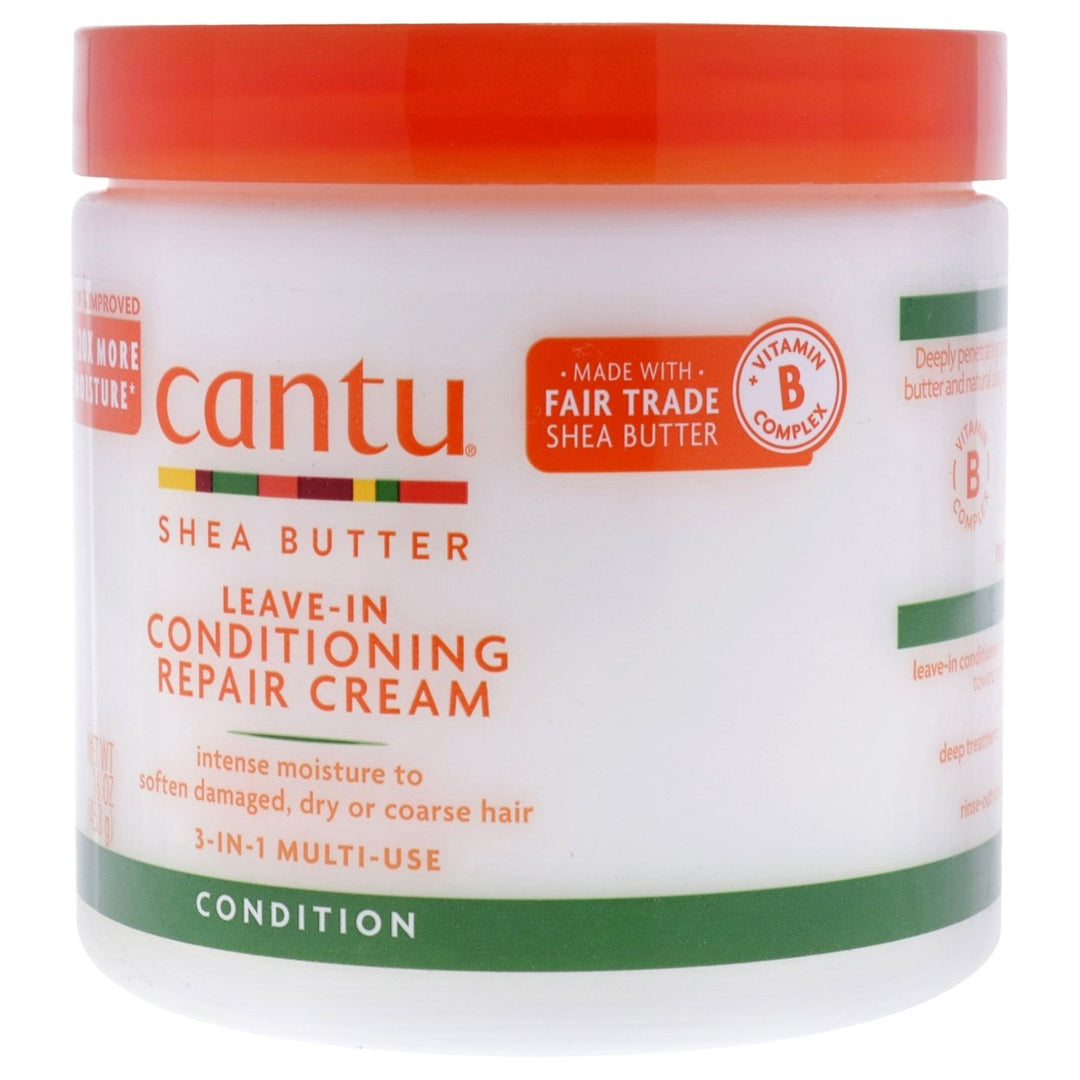 Cantu Shea Butter Leave In Conditioning Repair Cream by Cantu for Unisex - 16 oz Conditioner Image 1