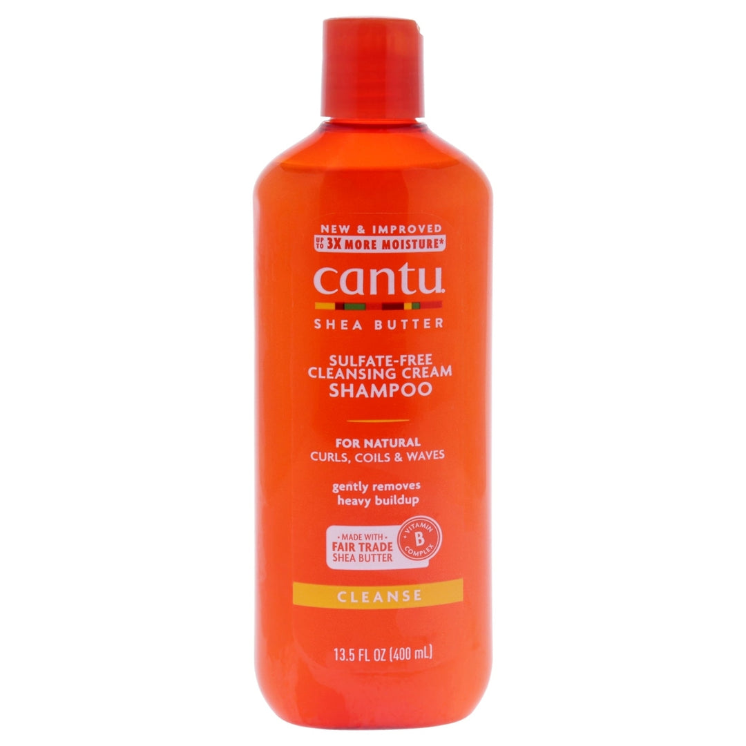 Cantu Shea Butter Sulfate free Cleansing Cream Shampoo by Cantu for Unisex - 13.5 oz Shampoo Image 1