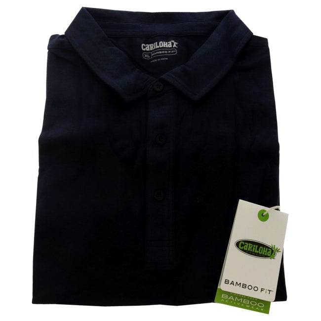 Cariloha Bamboo Performance Jersey Polo T-Shirt - Navy by Cariloha for Men - 1 Pc T-Shirt (XL) Image 1