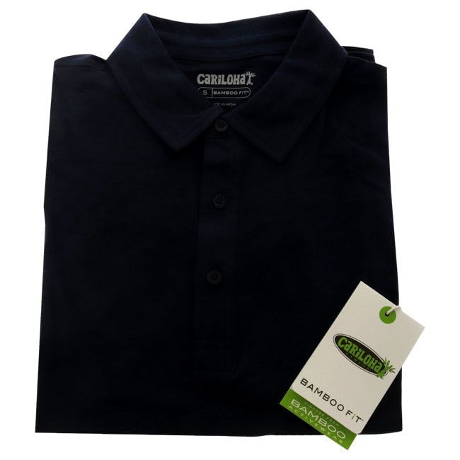 Cariloha Bamboo Performance Jersey Polo T-Shirt - Navy by Cariloha for Men - 1 Pc T-Shirt (S) Image 1