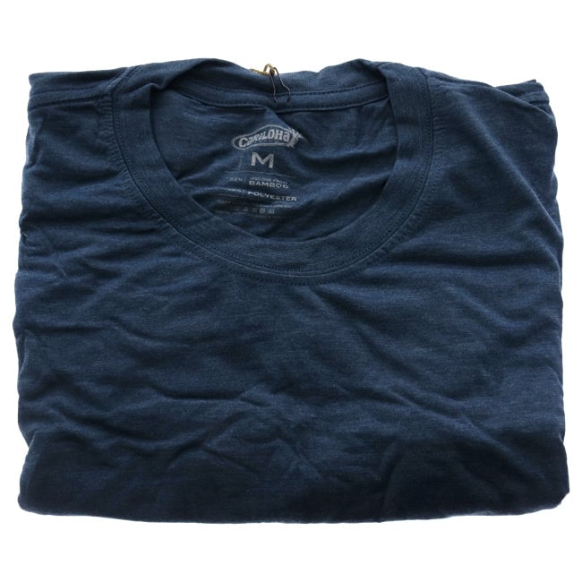 Cariloha Bamboo Comfort Crew Tee - Bermuda Blue by Cariloha for Men - 1 Pc T-Shirt (M) Image 1