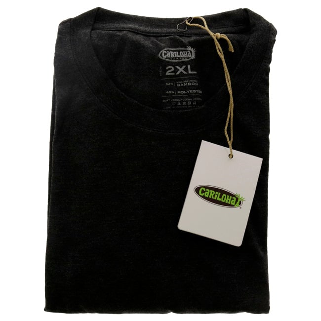 Cariloha Bamboo Comfort Crew Tee - Charcoal by Cariloha for Men - 1 Pc T-Shirt (2XL) Image 1