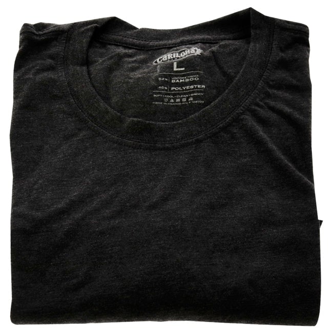 Cariloha Bamboo Comfort Crew Tee - Charcoal by Cariloha for Men - 1 Pc T-Shirt (L) Image 1