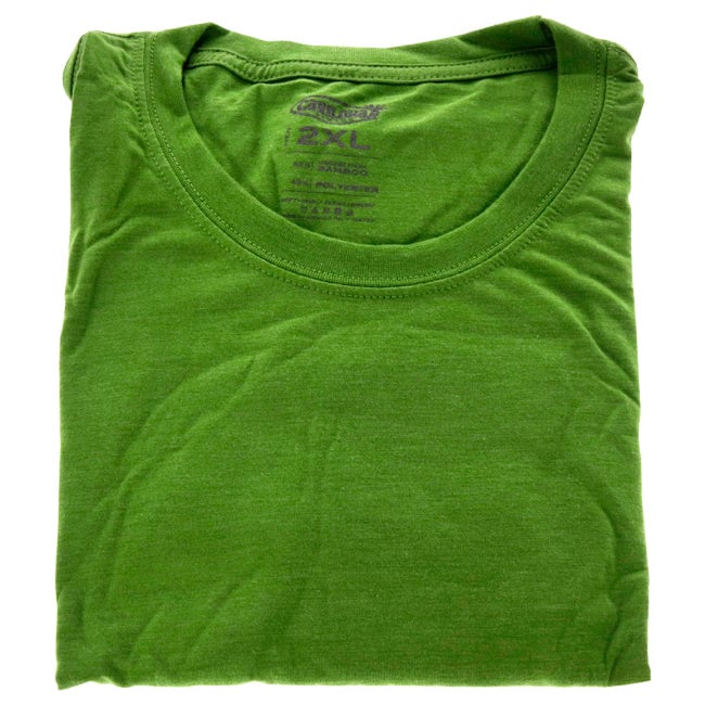 Cariloha Bamboo Comfort Crew Tee - Palm Green by Cariloha for Men - 1 Pc T-Shirt (2XL) Image 1