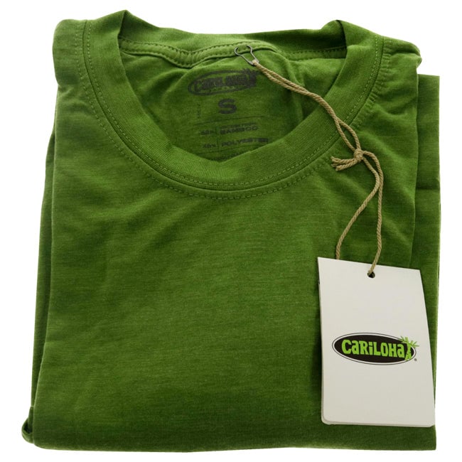 Cariloha Bamboo Comfort Crew Tee - Palm Green by Cariloha for Men - 1 Pc T-Shirt (S) Image 1