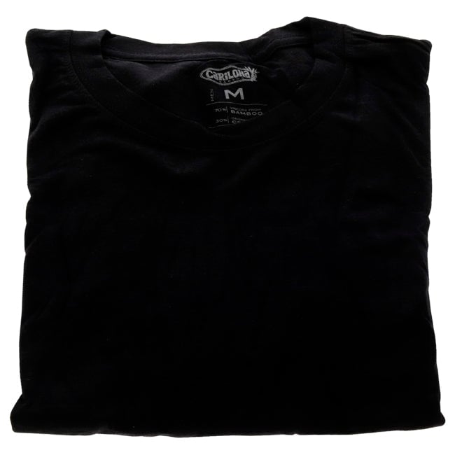 Cariloha Bamboo Crew Tee - Black by Cariloha for Men - 1 Pc T-Shirt (M) Image 1