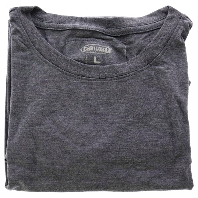 Cariloha Bamboo Crew Tee - Navy Heather by Cariloha for Women - 1 Pc T-Shirt (L) Image 1