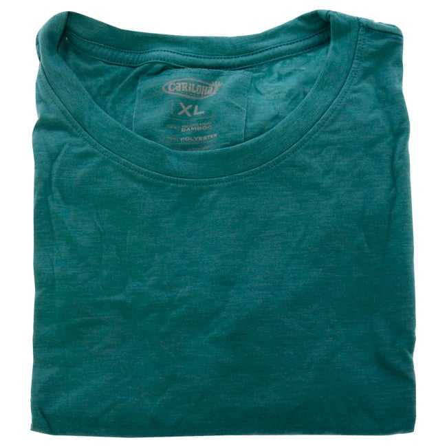 Cariloha Bamboo Crew Tee - Tropical Teal Heather by Cariloha for Women - 1 Pc T-Shirt (XL) Image 1