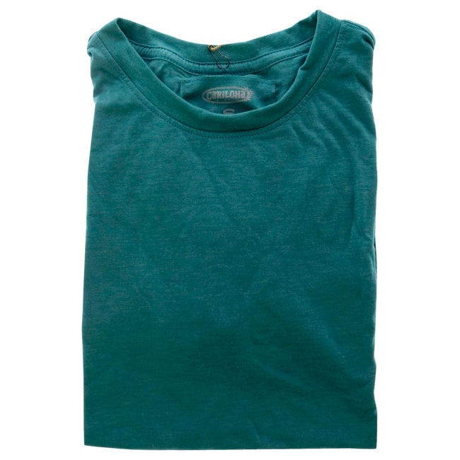 Cariloha Bamboo Crew Tee - Tropical Teal Heather by Cariloha for Women - 1 Pc T-Shirt (S) Image 1