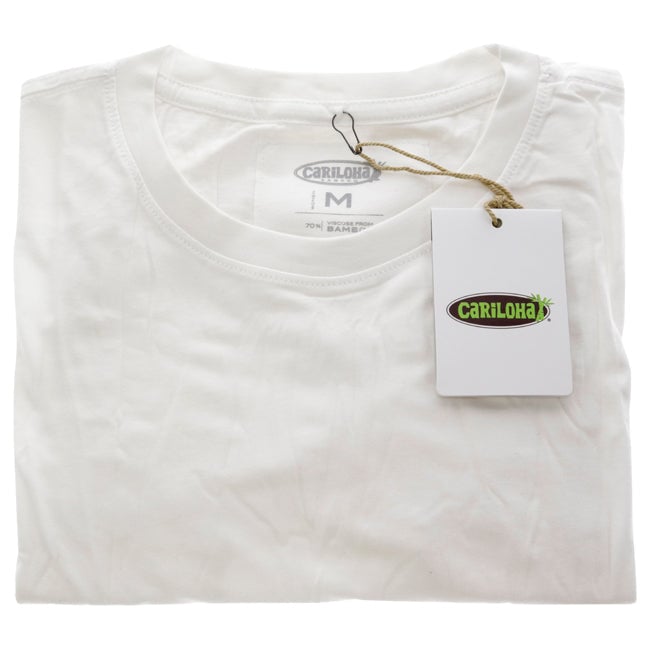 Cariloha Bamboo Crew Tee - White by Cariloha for Women - 1 Pc T-Shirt (M) Image 1