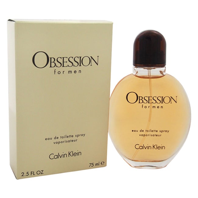 Calvin Klein Obsession by Calvin Klein for Men - 2.5 oz EDT Spray Image 1