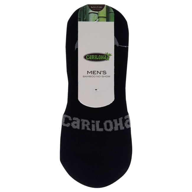 Cariloha Bamboo No-Show Socks - Black by Cariloha for Men - 1 Pair Socks (S/M) Image 1