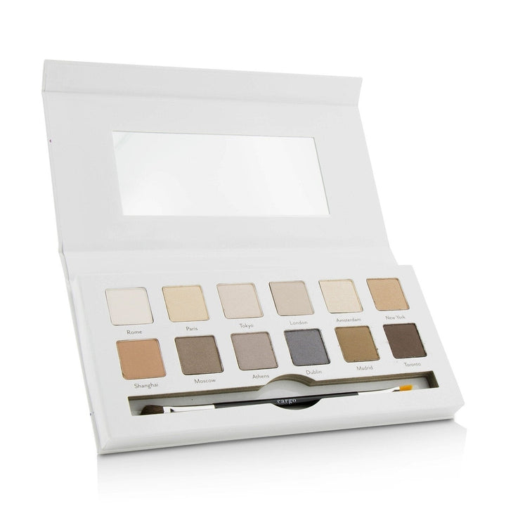 Cargo Around the World Eye Shadow Palette (12x Eye Shadow 1x Shadow Brush) 12x0.8g/0.03oz Image 2