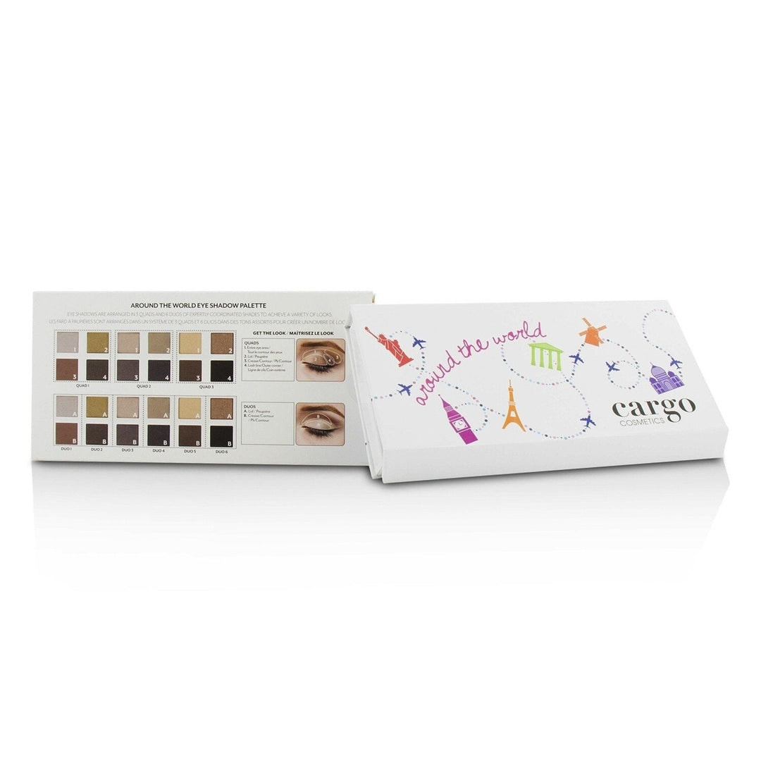 Cargo Around the World Eye Shadow Palette (12x Eye Shadow 1x Shadow Brush) 12x0.8g/0.03oz Image 3