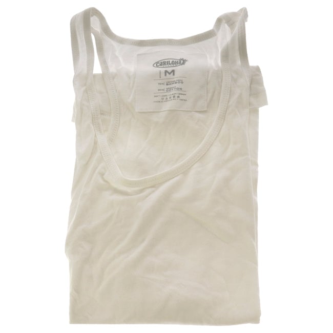 Cariloha Bamboo Racer Tank - White by Cariloha for Women - 1 Pc Tank Top (M) Image 1