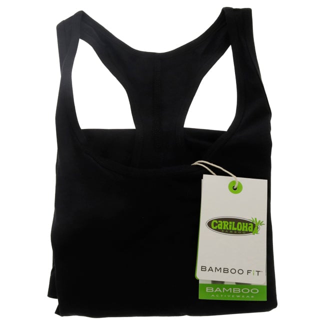 Cariloha Bamboo Racerback Tank - Black by Cariloha for Women - 1 Pc Tank Top (XL) Image 1