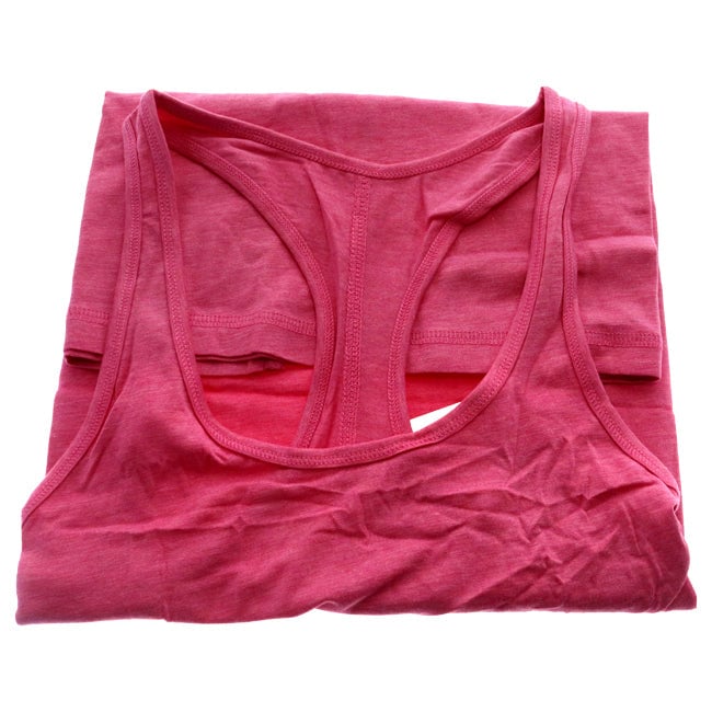 Cariloha Bamboo Racerback Tank - Hibiscus Coral Heather by Cariloha for Women - 1 Pc Tank Top (M) Image 1