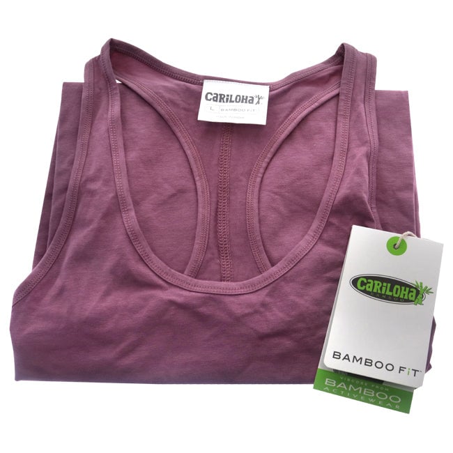 Cariloha Bamboo Racerback Tank - Rosewater by Cariloha for Women - 1 Pc Tank Top (L) Image 1