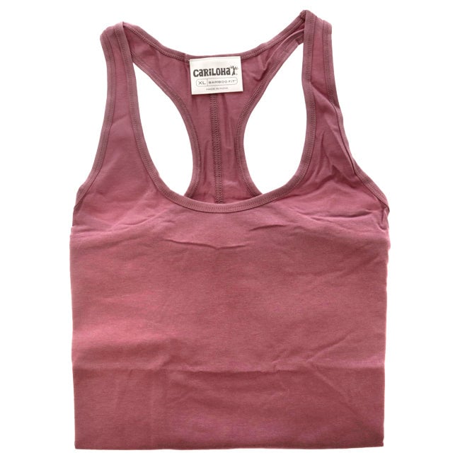 Cariloha Bamboo Racerback Tank - Rosewater by Cariloha for Women - 1 Pc Tank Top (XL) Image 1