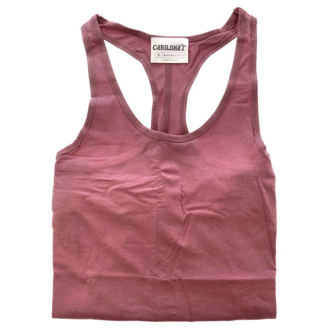 Cariloha Bamboo Racerback Tank - Rosewater by Cariloha for Women - 1 Pc Tank Top (S) Image 1