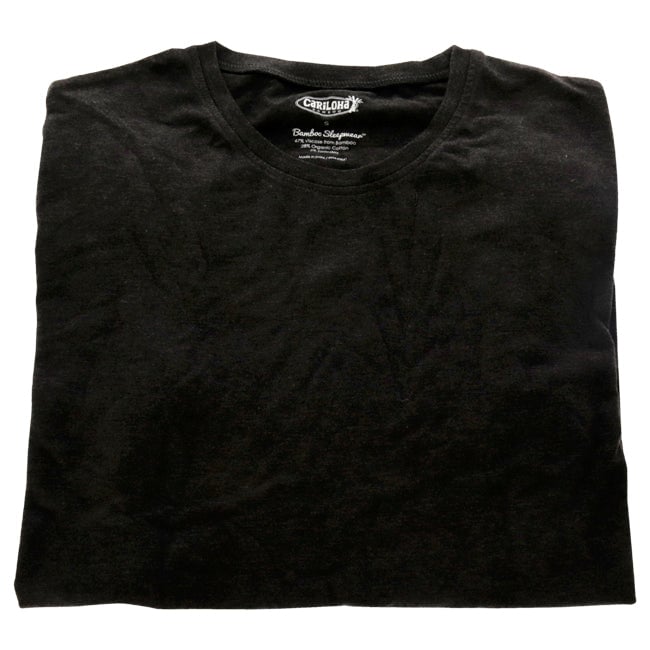 Cariloha Bamboo Sleep Crew T-Shirt - Charcoal Heather by Cariloha for Men - 1 Pc T-Shirt (S) Image 1